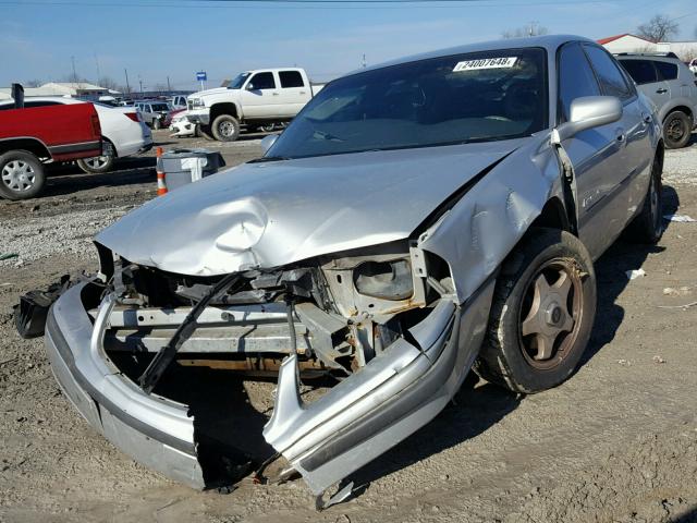 2G1WH55KX29166151 - 2002 CHEVROLET IMPALA LS SILVER photo 2