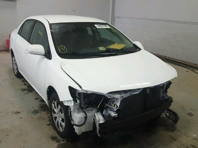 2T1BU4EE6BC659007 - 2011 TOYOTA COROLLA BA WHITE photo 1