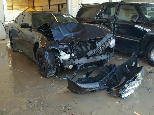 2B3CL3CG4BH502783 - 2011 DODGE CHARGER BLACK photo 1