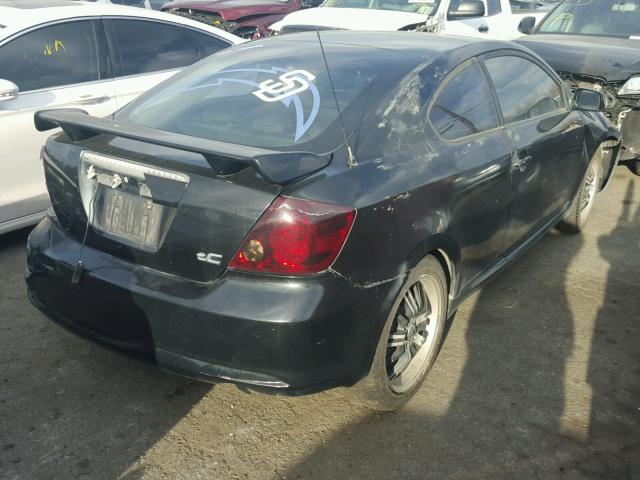 JTKDE177360100462 - 2006 TOYOTA SCION TC 黑色 照片 4