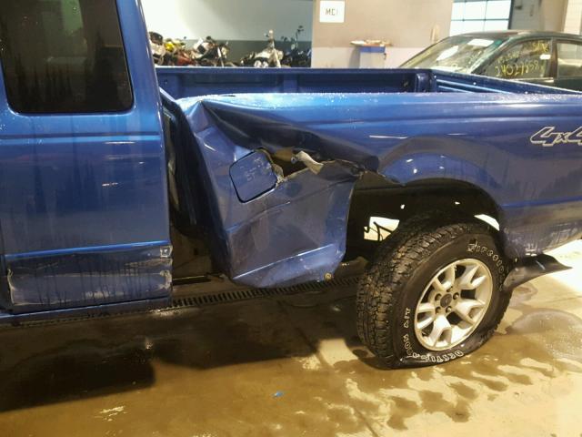 1FTZR45E07PA85058 - 2007 FORD RANGER SUP BLUE photo 9