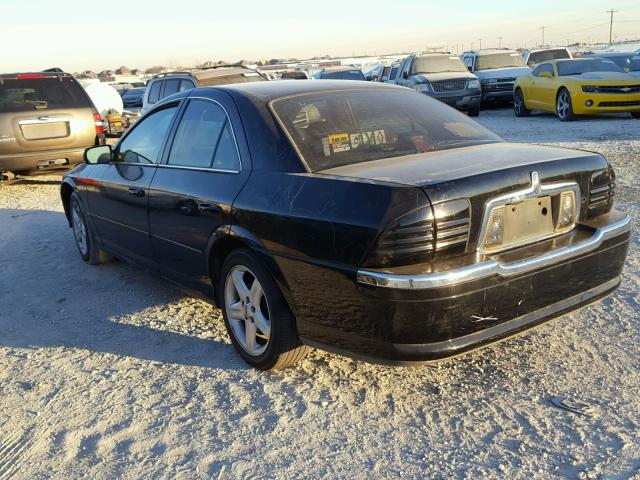 1LNHM87A31Y642604 - 2001 LINCOLN LS BLACK photo 3