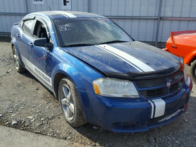 1B3LC46B79N538099 - 2009 DODGE AVENGER SE BLUE photo 1