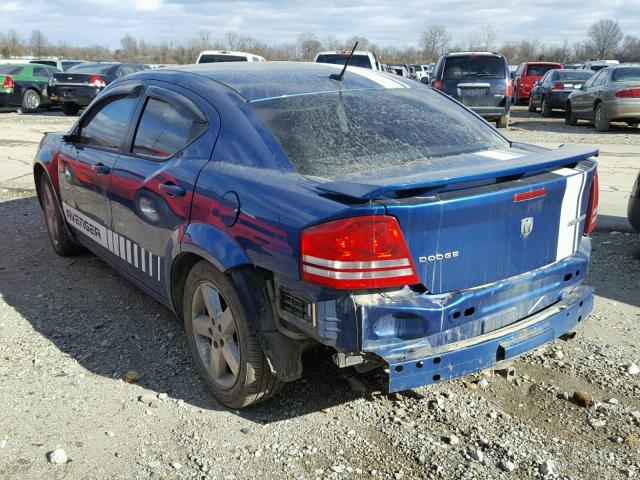 1B3LC46B79N538099 - 2009 DODGE AVENGER SE BLUE photo 3