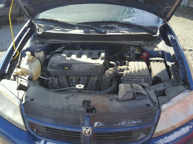 1B3LC46B79N538099 - 2009 DODGE AVENGER SE BLUE photo 7