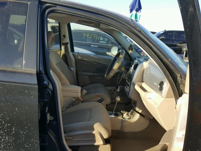 3A8FY58BX7T527720 - 2007 CHRYSLER PT CRUISER BLACK photo 5