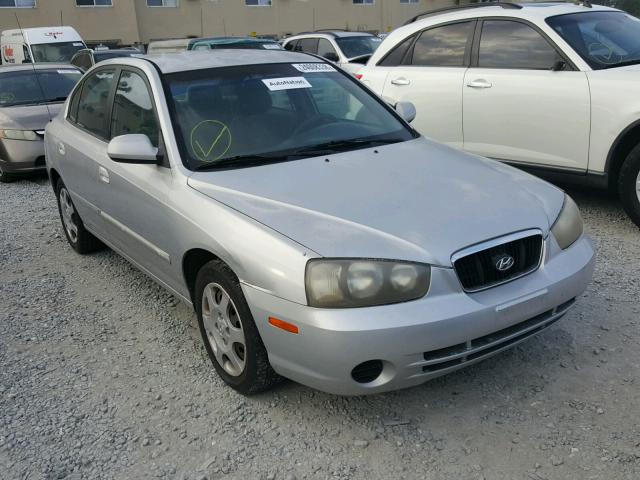 KMHDN45D93U591430 - 2003 HYUNDAI ELANTRA GL GRAY photo 1