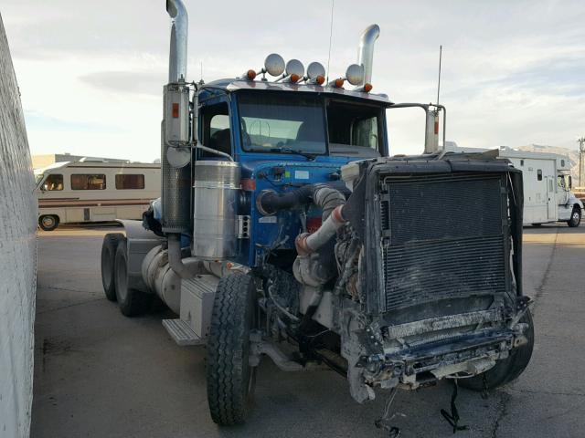 1XPXD40X88N751027 - 2008 PETERBILT 389 BLUE photo 1