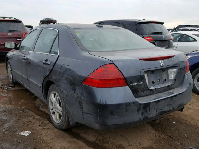 1HGCM56796A141432 - 2006 HONDA ACCORD EX GRAY photo 3