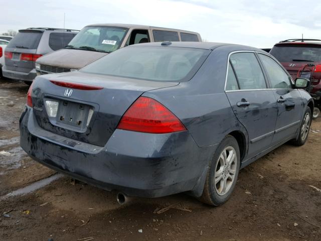 1HGCM56796A141432 - 2006 HONDA ACCORD EX GRAY photo 4