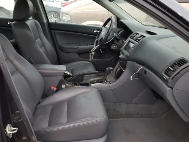 1HGCM56796A141432 - 2006 HONDA ACCORD EX GRAY photo 5