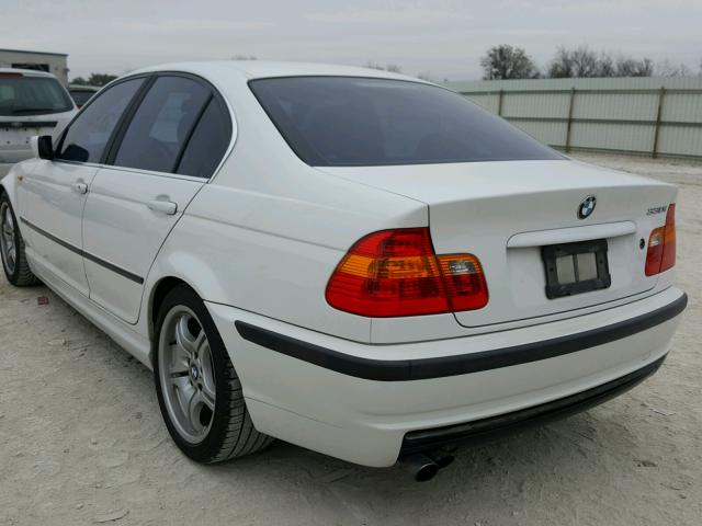 WBAEV53472KM15775 - 2002 BMW 330 I WHITE photo 3