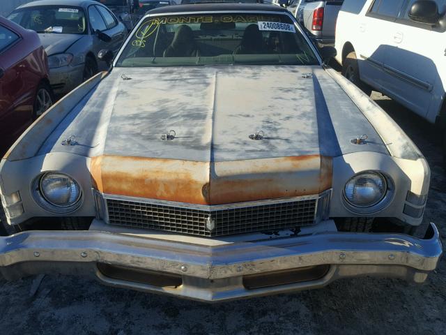 1H57K3B567238 - 1973 CHEVROLET MONTECARLO 黑色 照片 9