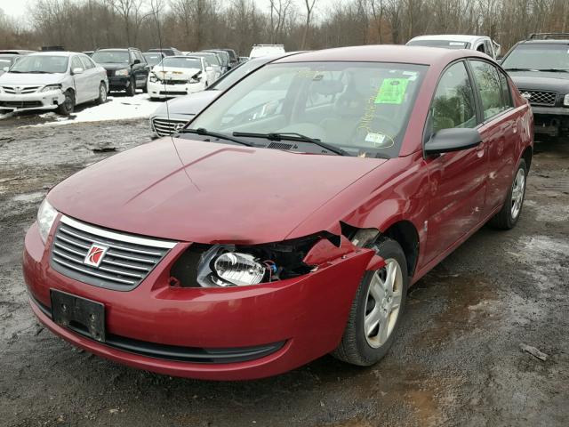 1G8AJ55F37Z171949 - 2007 SATURN ION LEVEL BURGUNDY photo 2