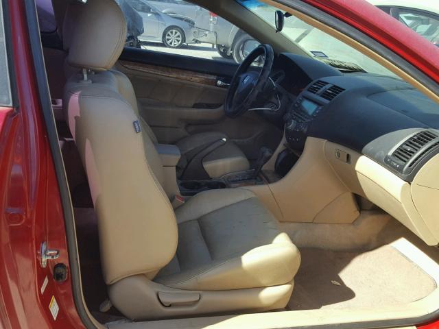 1HGCM72613A007101 - 2003 HONDA ACCORD EX MAROON photo 5