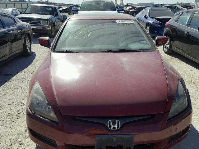 1HGCM72613A007101 - 2003 HONDA ACCORD EX MAROON photo 9