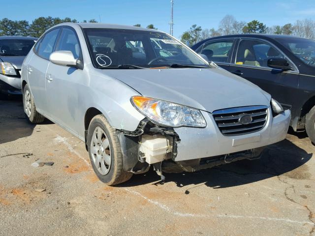 KMHDU46D37U019695 - 2007 HYUNDAI ELANTRA GL SILVER photo 1