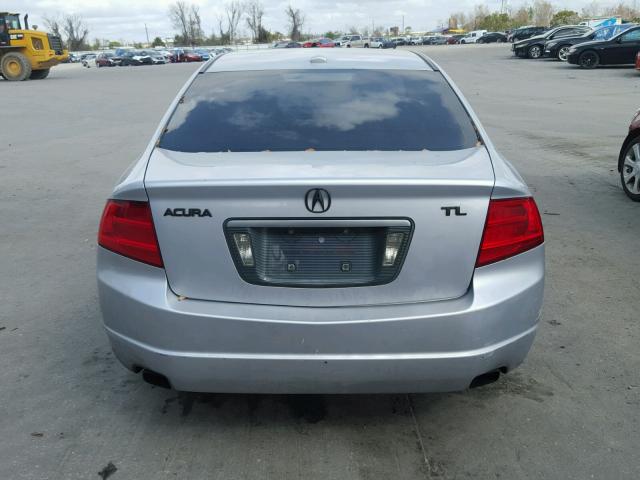 19UUA66225A006413 - 2005 ACURA TL SILVER photo 9