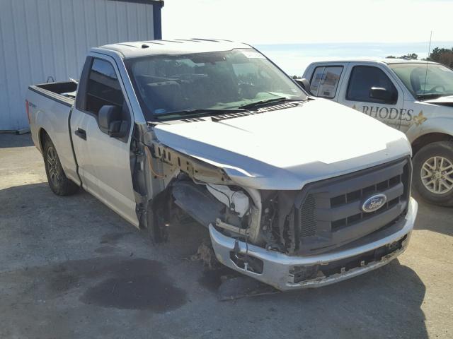 1FTMF1C8XGKF96241 - 2016 FORD F150 SILVER photo 1