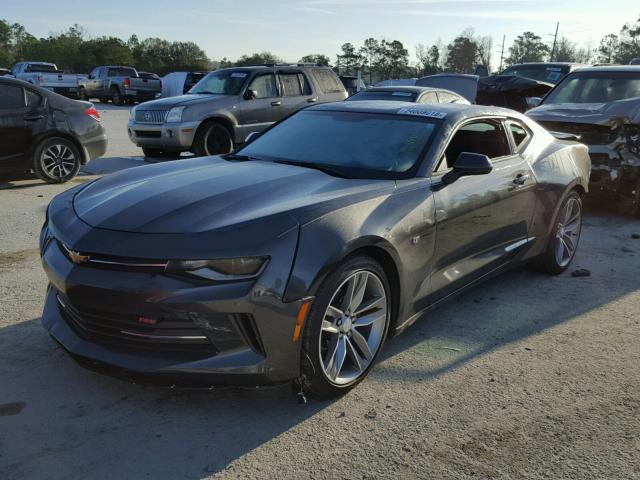 1G1FB1RS2G0153738 - 2016 CHEVROLET CAMARO LT BLACK photo 2