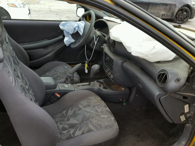 1G2JB12F237256078 - 2003 PONTIAC SUNFIRE YELLOW photo 5