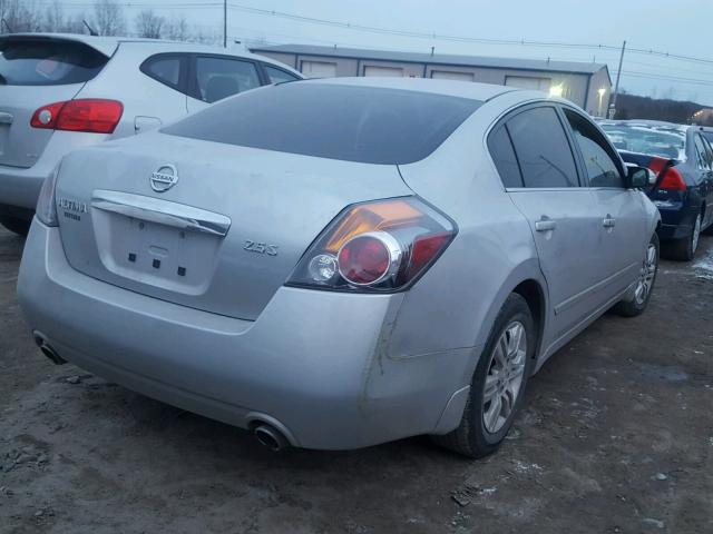 1N4AL2AP4CN467986 - 2012 NISSAN ALTIMA BAS SILVER photo 4