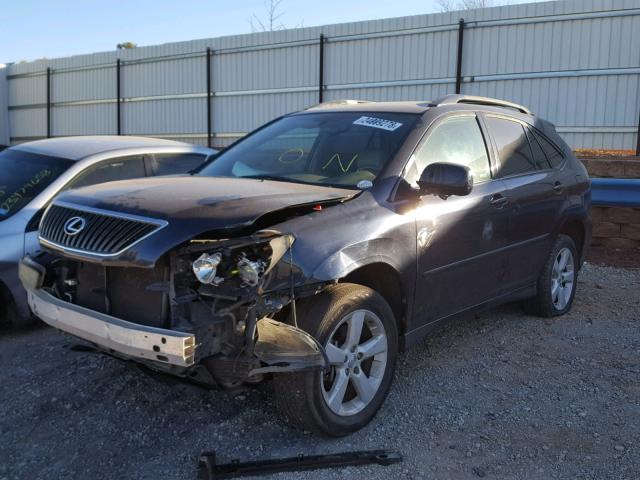 2T2GA31U64C012322 - 2004 LEXUS RX 330 BLACK photo 2