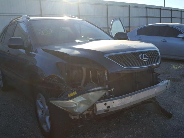 2T2GA31U64C012322 - 2004 LEXUS RX 330 BLACK photo 9