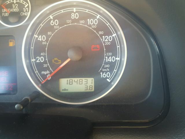 WVWRH63B11E157850 - 2001 VOLKSWAGEN PASSAT GLX 银色 照片 8