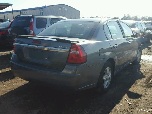 1G1ZT52885F304608 - 2005 CHEVROLET MALIBU LS GRAY photo 4