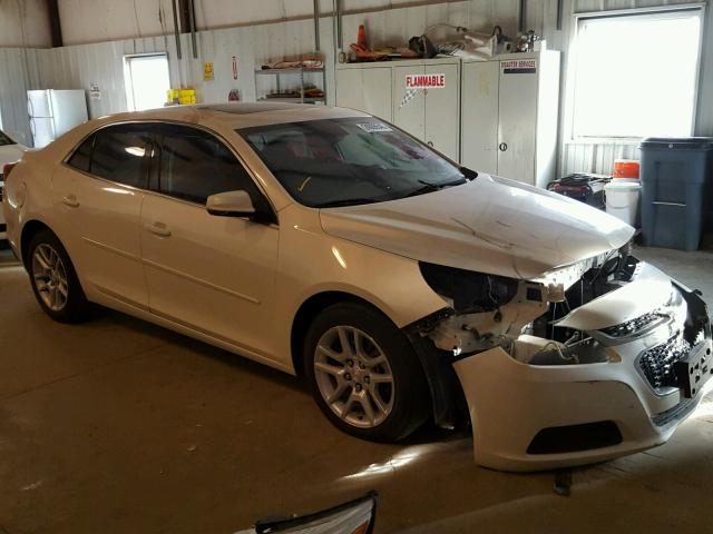 1G11C5SLXEF233297 - 2014 CHEVROLET MALIBU 1LT WHITE photo 1