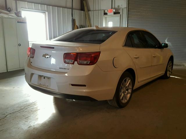 1G11C5SLXEF233297 - 2014 CHEVROLET MALIBU 1LT WHITE photo 4
