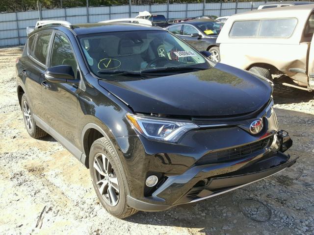 2T3WFREV0GW274306 - 2016 TOYOTA RAV4 XLE BLACK photo 1