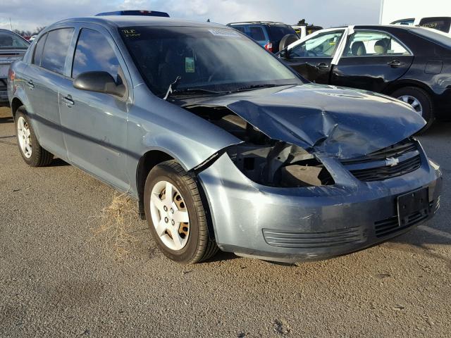 1G1AK52F957594737 - 2005 CHEVROLET COBALT BLUE photo 1