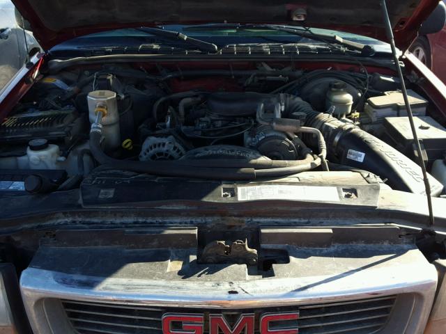 1GKDT13W9Y2293660 - 2000 GMC JIMMY / EN RED photo 7