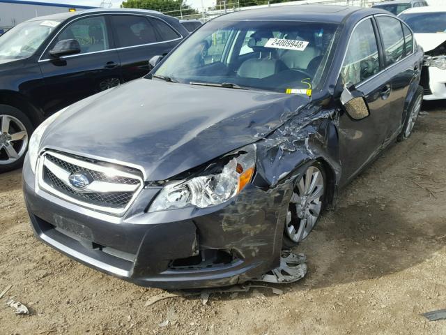 4S3BMBK67C3034563 - 2012 SUBARU LEGACY 2.5 GRAY photo 2