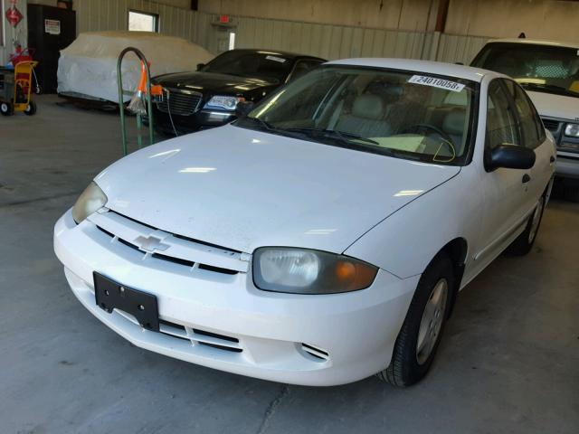 1G1JC52F347282389 - 2004 CHEVROLET CAVALIER WHITE photo 2