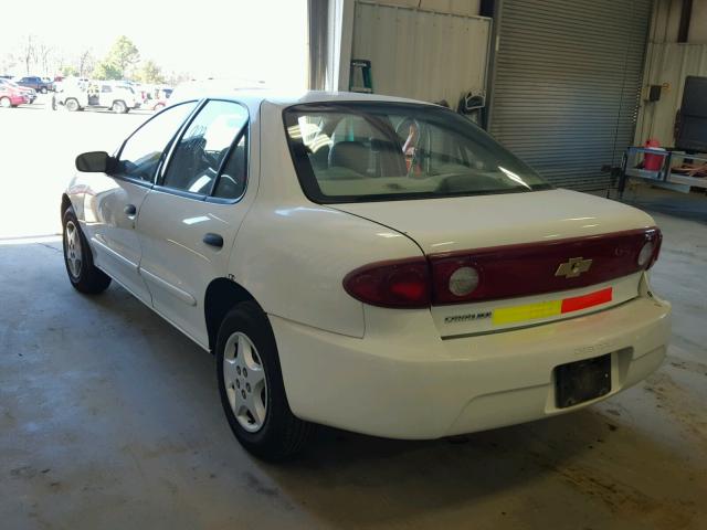 1G1JC52F347282389 - 2004 CHEVROLET CAVALIER WHITE photo 3