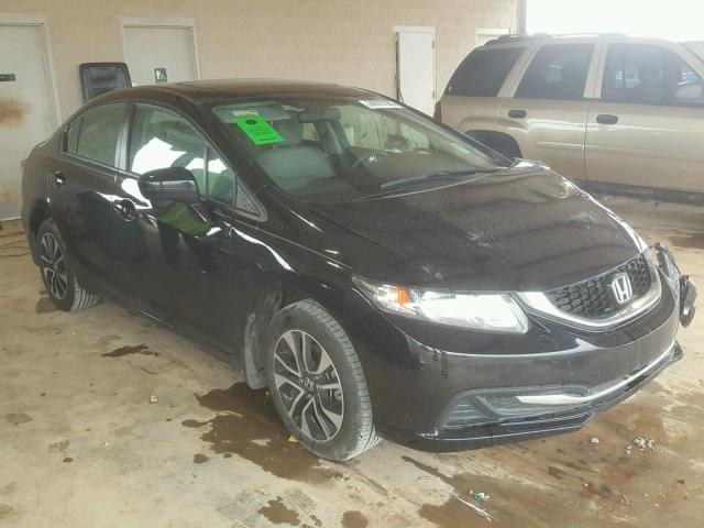 19XFB2F89FE022043 - 2015 HONDA CIVIC EX BLACK photo 1
