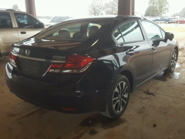 19XFB2F89FE022043 - 2015 HONDA CIVIC EX BLACK photo 4