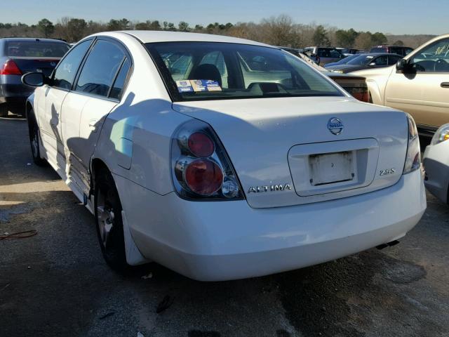 1N4AL11D05C391388 - 2005 NISSAN ALTIMA S WHITE photo 3