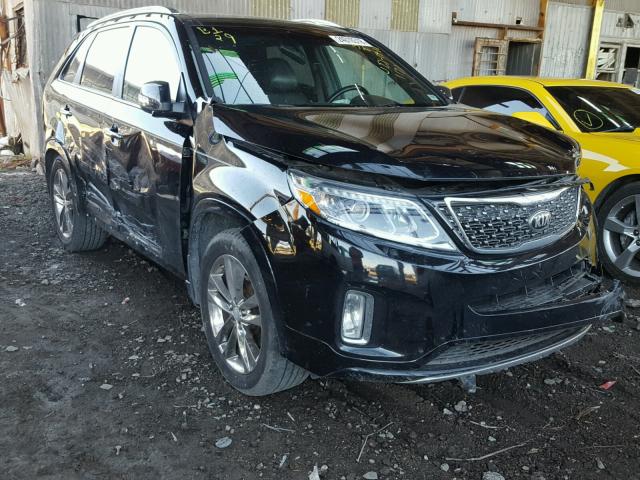 5XYKW4A75EG440999 - 2014 KIA SORENTO SX BLACK photo 1