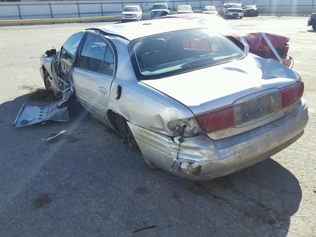 1G4HR54K9YU121286 - 2000 BUICK LESABRE LI SILVER photo 3