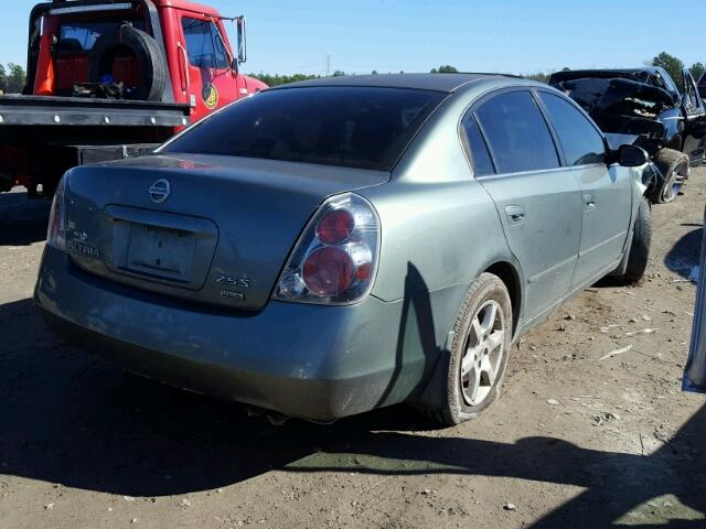 1N4AL11D26N391415 - 2006 NISSAN ALTIMA S GREEN photo 4