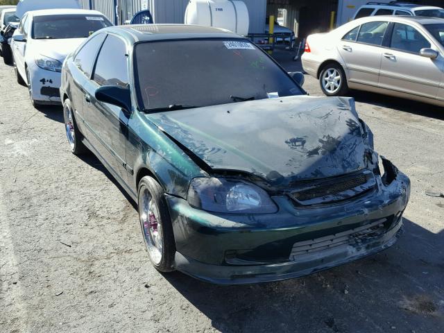 1HGEJ8146YL086560 - 2000 HONDA CIVIC EX GREEN photo 1