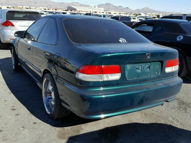 1HGEJ8146YL086560 - 2000 HONDA CIVIC EX მწვანე ფოტო 3
