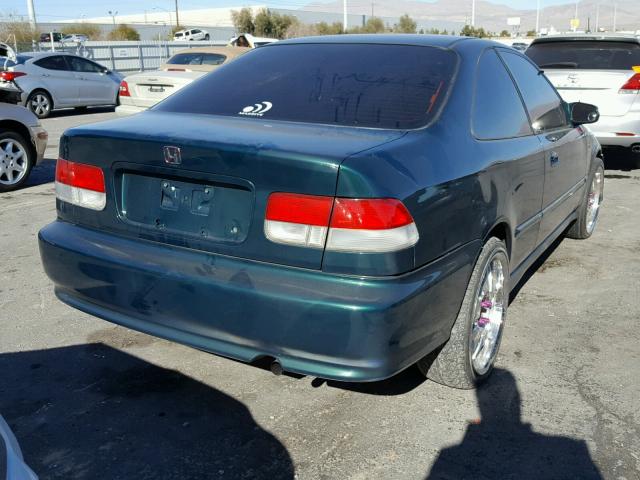 1HGEJ8146YL086560 - 2000 HONDA CIVIC EX მწვანე ფოტო 4