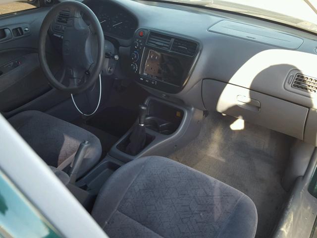1HGEJ8146YL086560 - 2000 HONDA CIVIC EX მწვანე ფოტო 9