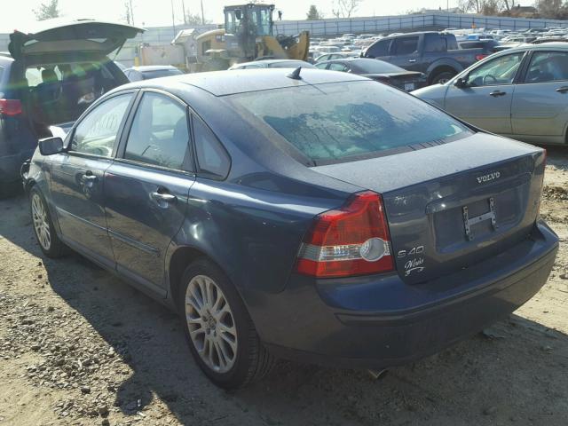 YV1MS682652052033 - 2005 VOLVO S40 T5 BLUE photo 3