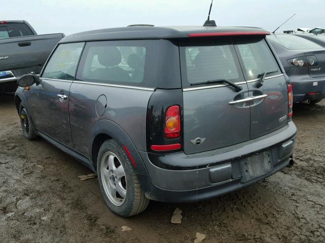 WMWML3C51ATX36668 - 2010 MINI COOPER CLU GRAY photo 3